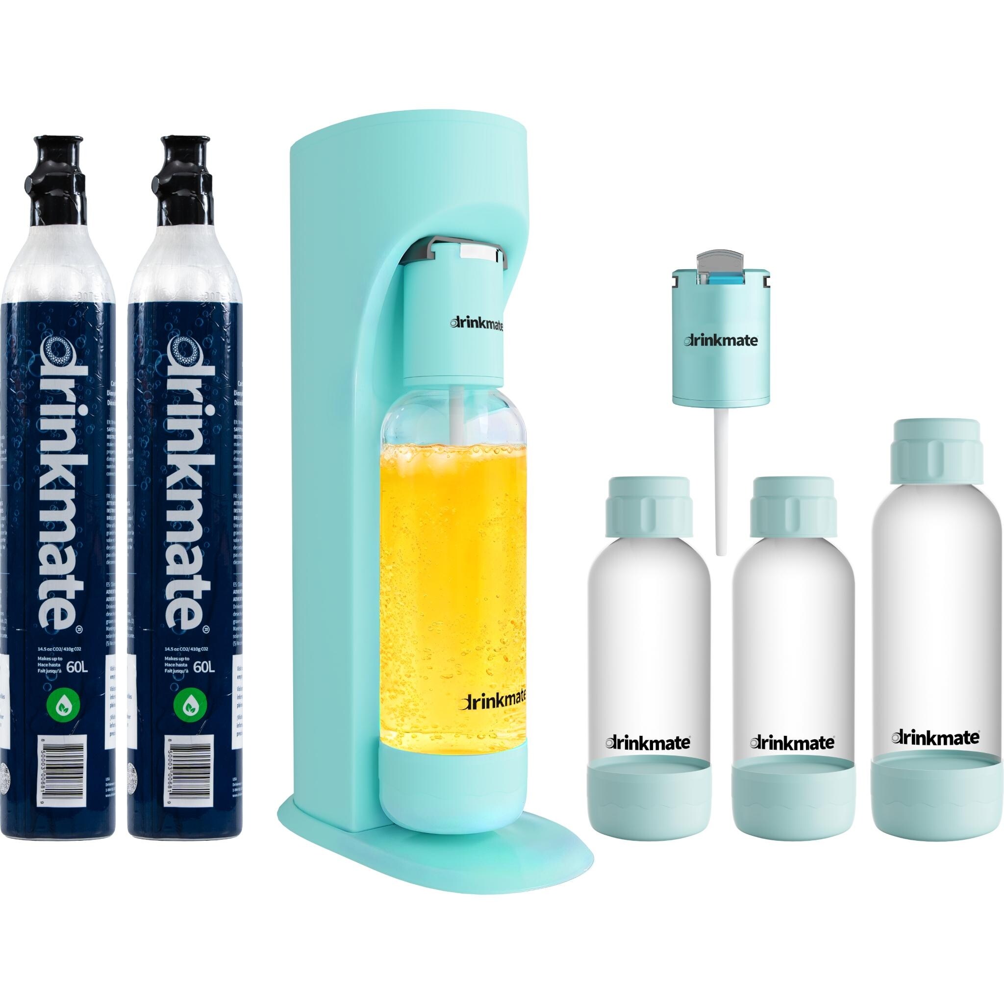DrinkMate Party Pack Bundle, Sparkling Water and Soda Maker