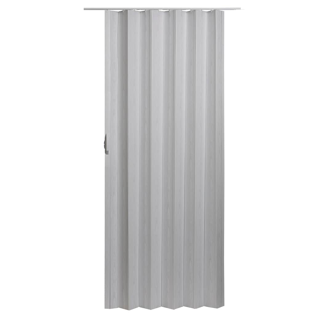 Spectrum Via White Mist PVC 48-inch x 96-inch Folding Door