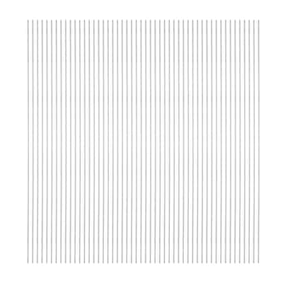 50pcs Kebob Skewers 34cm x 1.3mm Stainless Steel Round BBQ Grill Stick - 34cm x 1.3mm