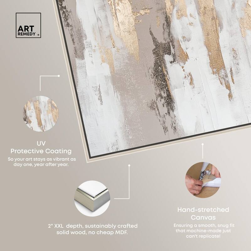 Gilded Brilliance I Canvas by Art Remedy