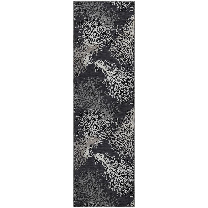 Premium Washable Super Soft Coastal Coral Mayfield Rug