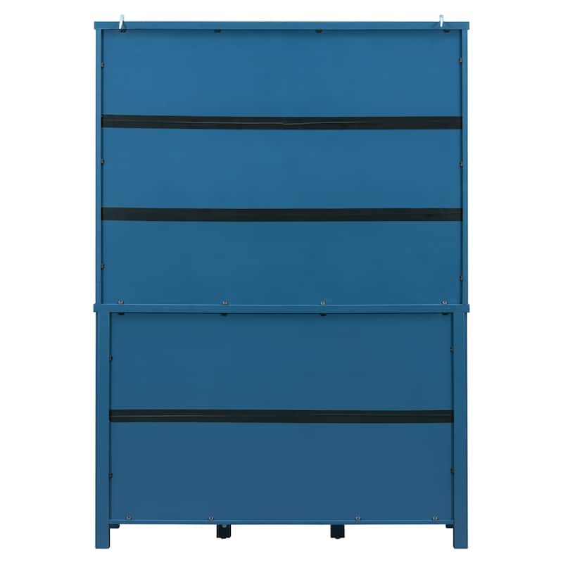 75" Farmhouse Kitchen Pantry Cabinet with Door Shelves, Large Freestanding Cupboard with Pull-Out Trays