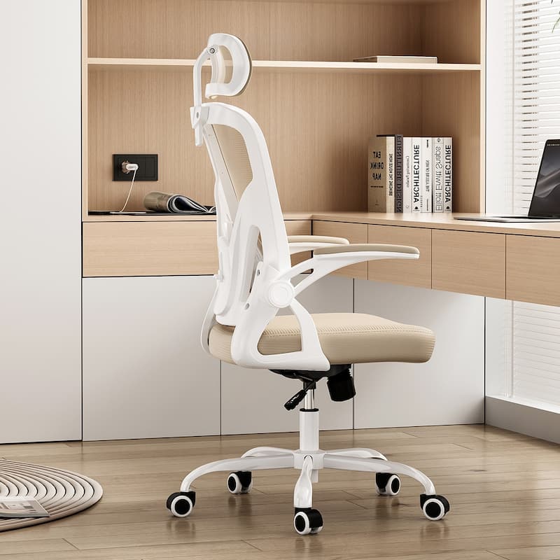 Ergonomic Office Chair, Office Desk Chair with Headrest, High Back Computer Chair with Armrests and Adjustable Lumbar Support