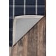 preview thumbnail 8 of 13, Erin Gates by Momeni Marlborough Dover Plaid Handmade Wool Area Rug