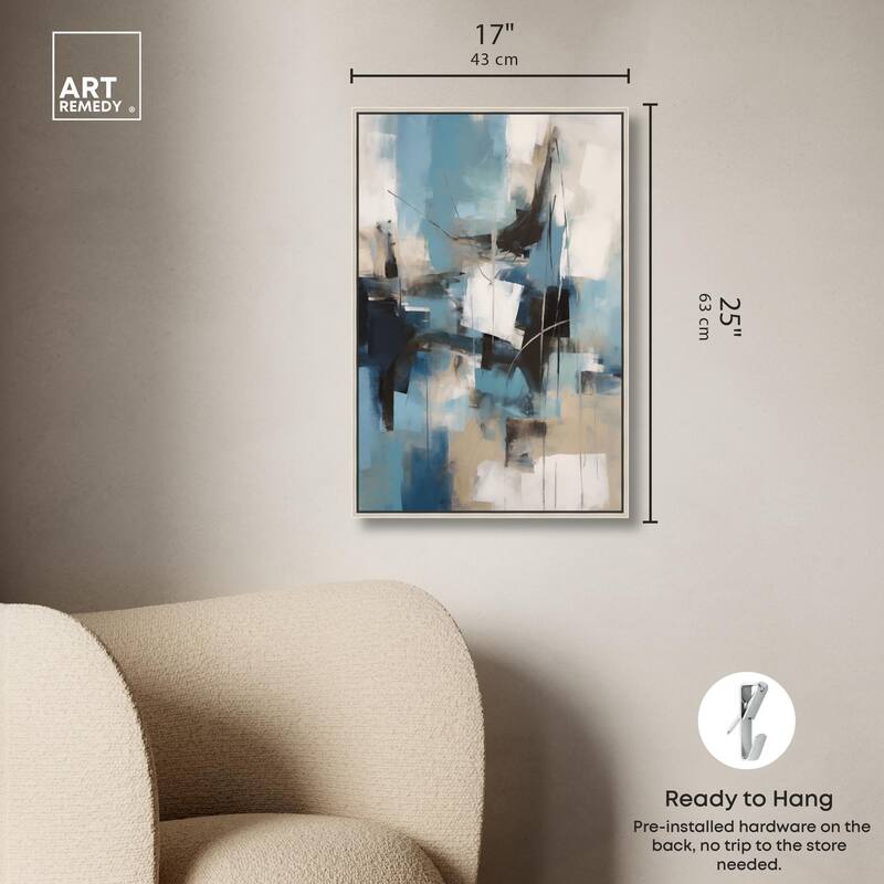 Glimpse of Infinity I Canvas by Art Remedy