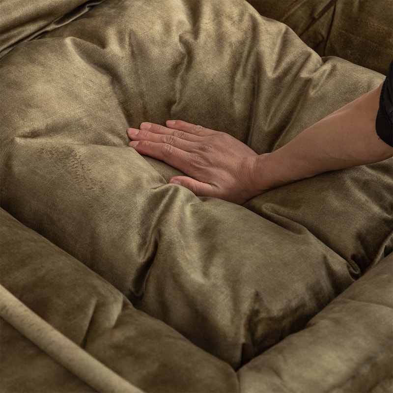 Comfortable Floor Sofa,with 5 Adjustable Positions & Massage Pillow