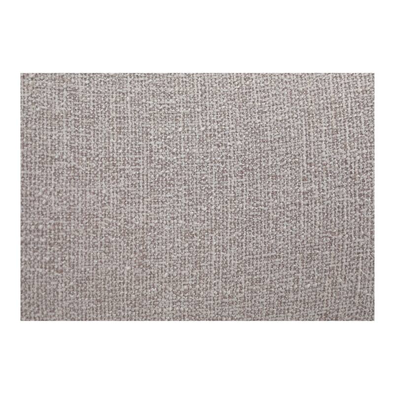 NADAAL STUDIOS Aldric Dining Chair, Winged Backrest, Top-Grain Leather Upholstery, Brown