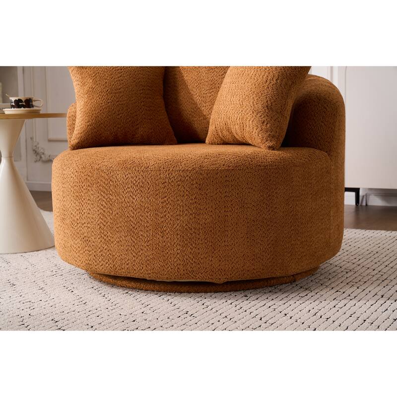 Single Seat Full Sponge Compression Swivel Chair Single Sofa