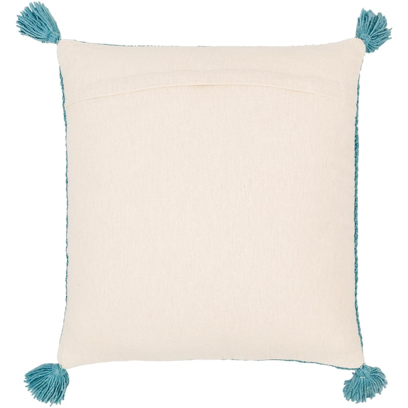 Artistic Weavers Kalae Crochet Pom Throw Pillow with Tassels