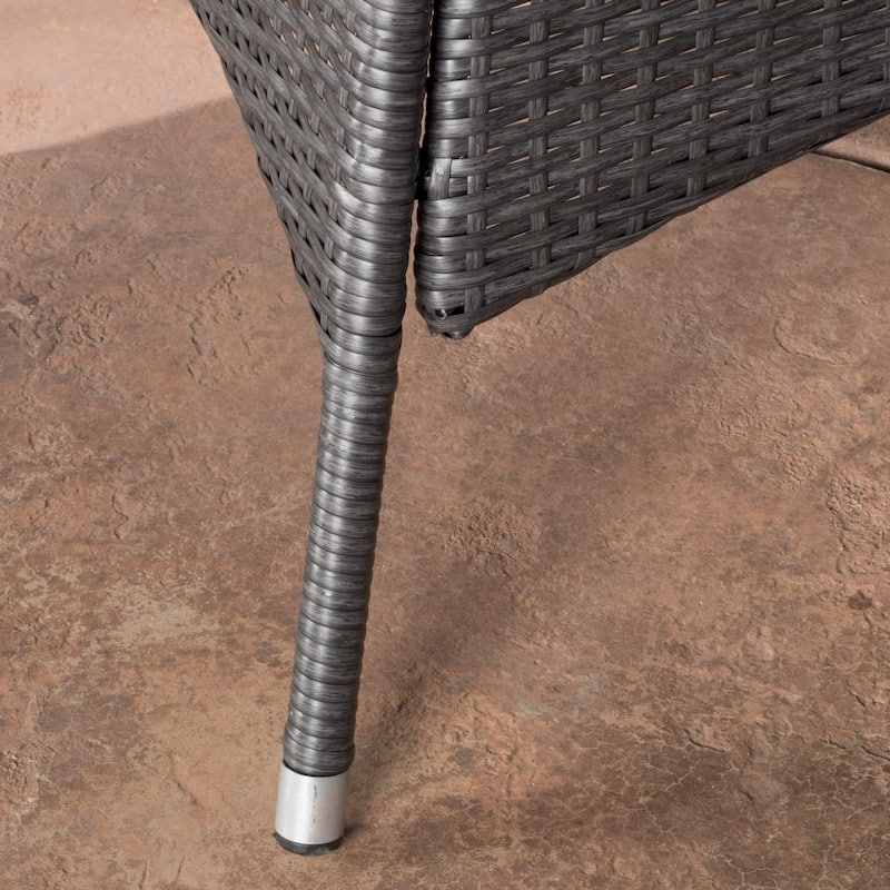 Corsica Outdoor Wicker Rectangle Dining Table (ONLY) by Christopher Knight Home - 69.00"L x 38.00"W x 28.50"H