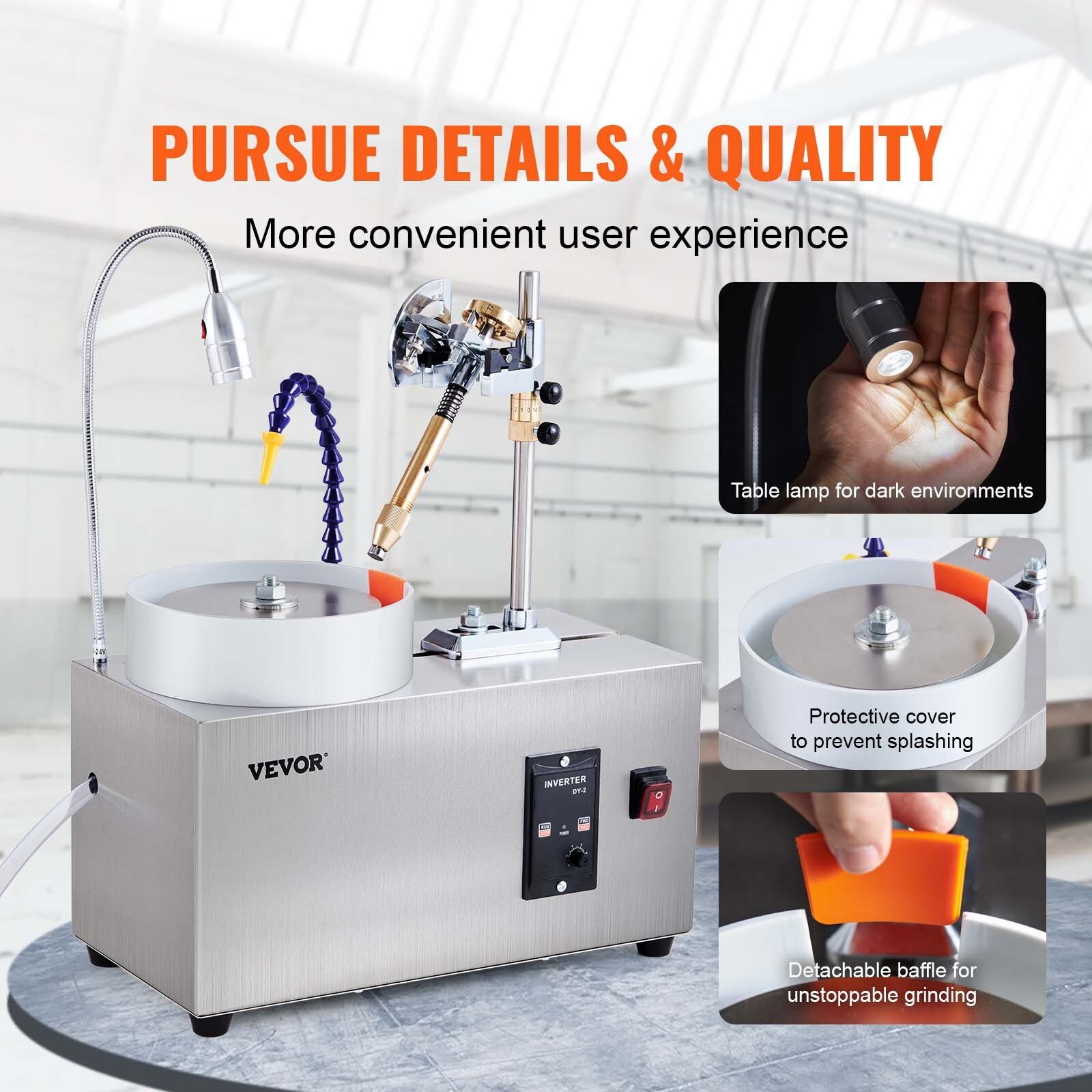 Gem Faceting Machine Rock Jewel Angle Polisher with Precise
