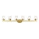 preview thumbnail 6 of 64, Acroma Modern Bathroom Vanity Light Art Glass Wall Sconce