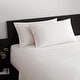 preview thumbnail 2 of 5, Vera Wang Egyptian Cotton Solid Sheet Set