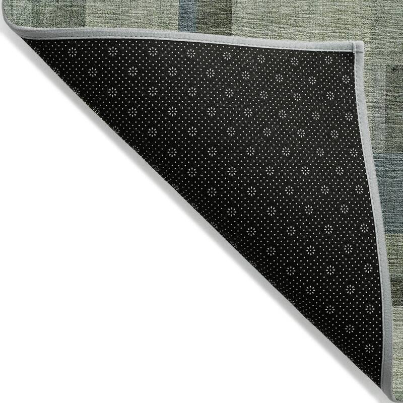 HomeRoots Geometric Transitional Rectangle Outdoor Rug
