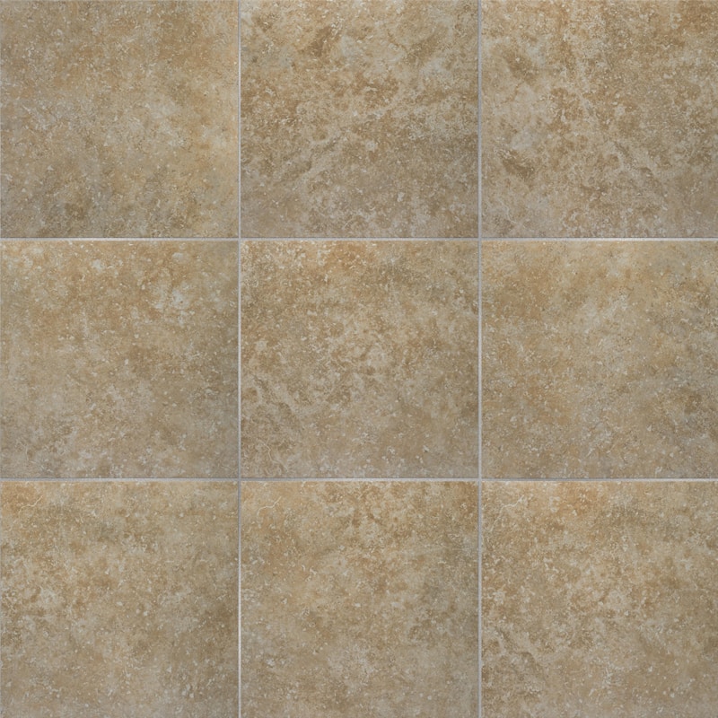 Merola Tile Roma Noce 13" x 13" Porcelain Floor and Wall Tile - Pallet (52 Tiles)