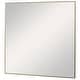 preview thumbnail 11 of 9, Uttermost Alexo 28" Square Flat Framed Accent Mirror