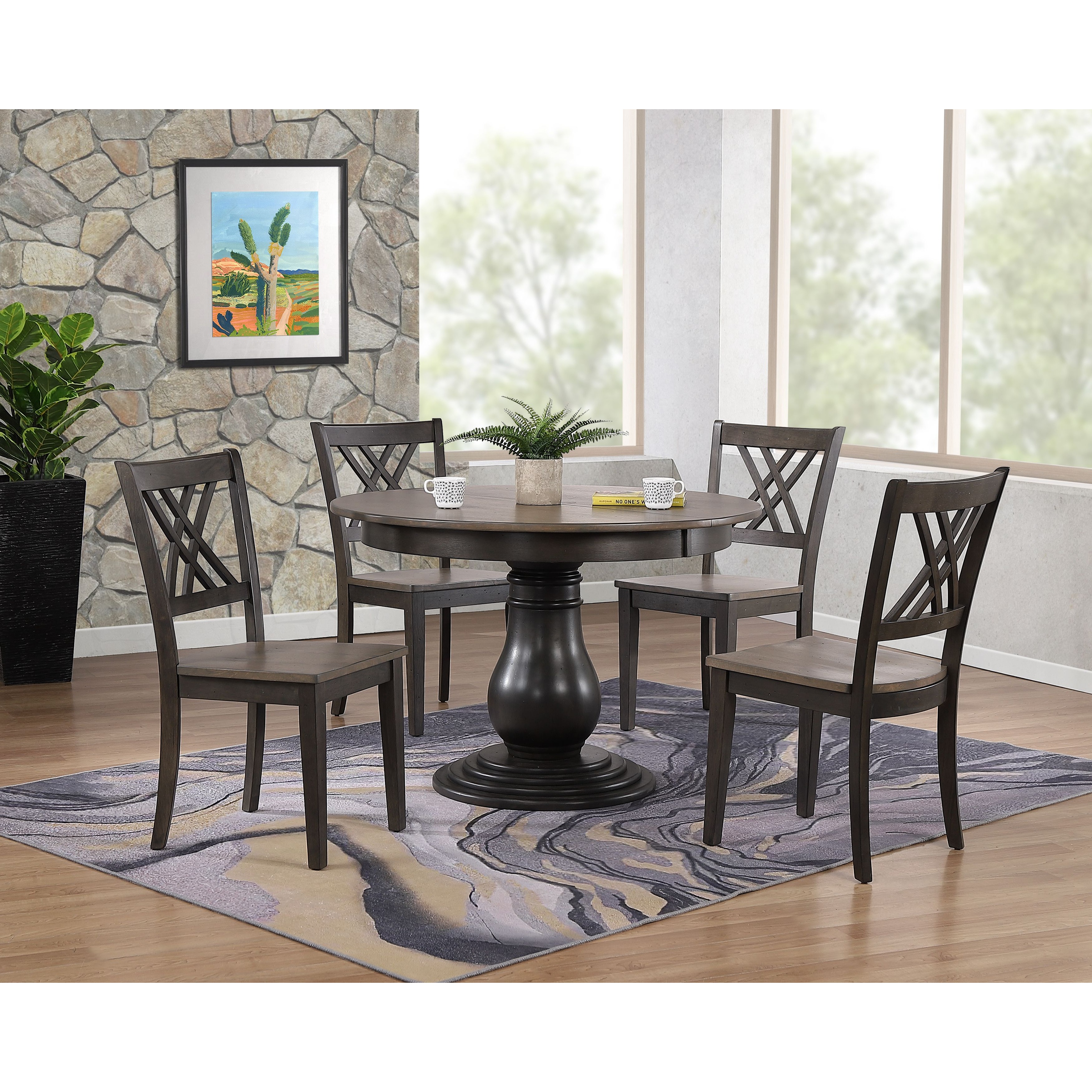 Bella cross back dining chair online