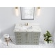 preview thumbnail 45 of 161, Willow Collection 48 in W x 22 in D x 36 in H Boston Single Bowl Sink Bathroom Vanity with Countertop