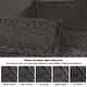 preview thumbnail 52 of 54, Superior Aspen Jacquard Floral Scalloped Edges Cotton Blend Bedspread Set
