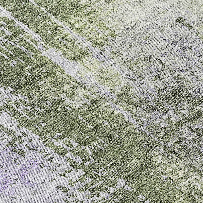 Machine Washable Indoor/ Outdoor Chantille Modern Ombre Rug