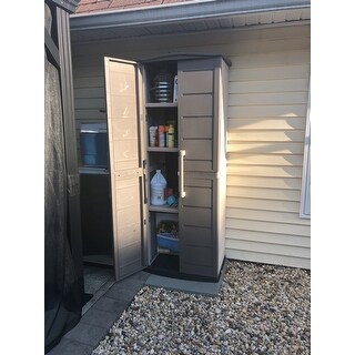 Shop Keter Boston Tall Storage Utility Cabinet Ships To Canada
