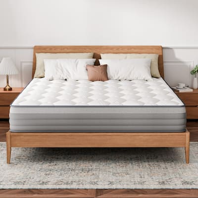 SweDrea 12-Inch Hybrid Mattress with Timeless Comfort and Modern Design