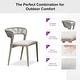 preview thumbnail 3 of 12, PURPLE LEAF Outdoor Dining Set Patio Furniture Set Aluminum Rattan Wicker Patio Table and Chairs Set