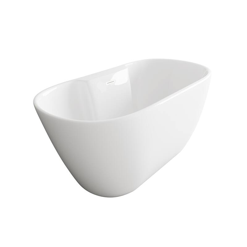 Nicolette Bathtub in Glossy White