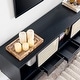 preview thumbnail 12 of 24, SEI Furniture Simms Mid-century Modern Media TV Stand for TV's up to 68"