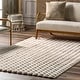 preview thumbnail 52 of 118, Nuloom Jeni Solid Plush Machine Washable Area Rug