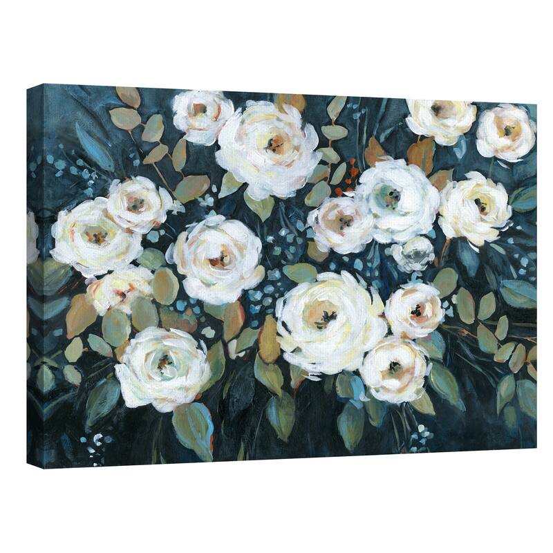 Moonlit Garden I by Carol Robinson Canvas Art Print