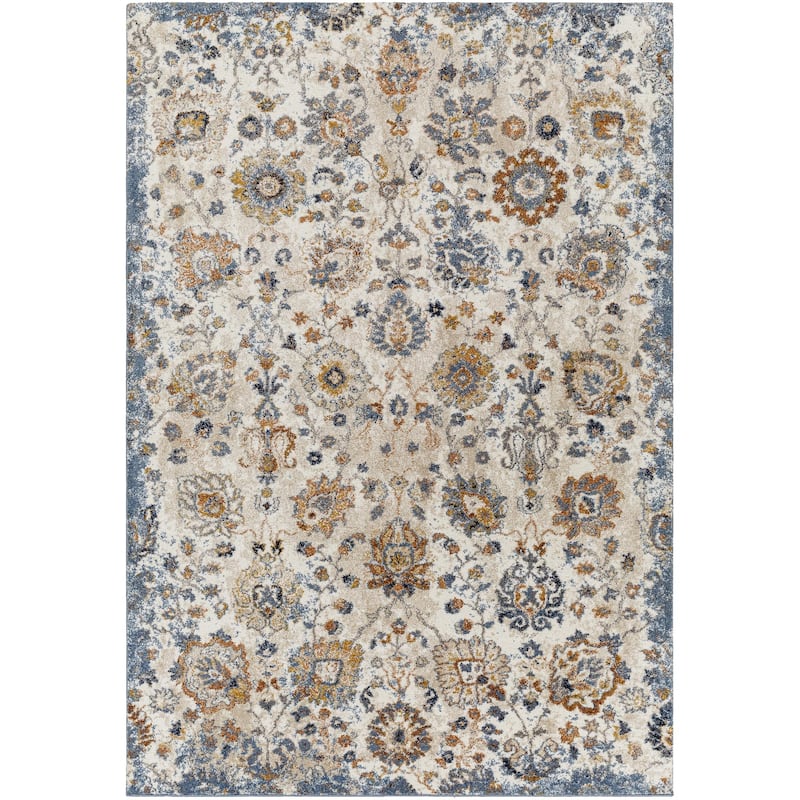Keira Updated Traditional Medallion Area Rug