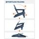 preview thumbnail 11 of 38, Folding Adirondack Chair, Outdoor Wooden Lounge Chair, Modern Lounger Adirondack Chair Ergonomic Extended Backrest