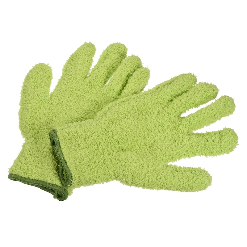 Dusting Cleaning Gloves Microfiber Mittens for Plant Blind Lamp Window