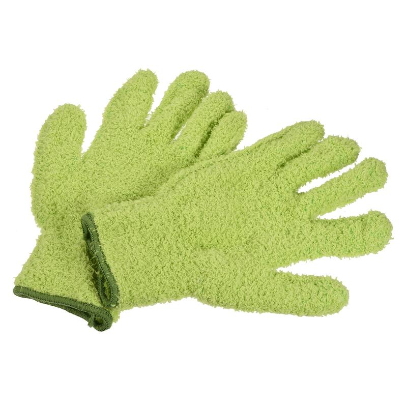 Dusting Cleaning Gloves Microfiber Mittens f Plant Blinds Lamp Window