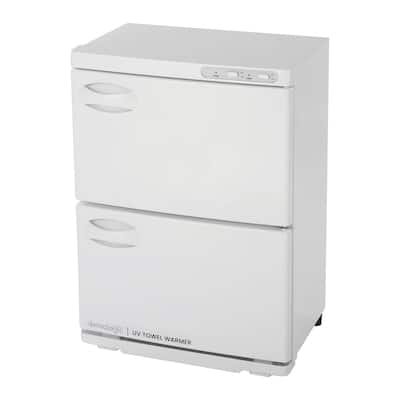 2in1 Towel Warmer UV Sterilizer (36L) for Salon Spa Beauty Massage and Home Use, White