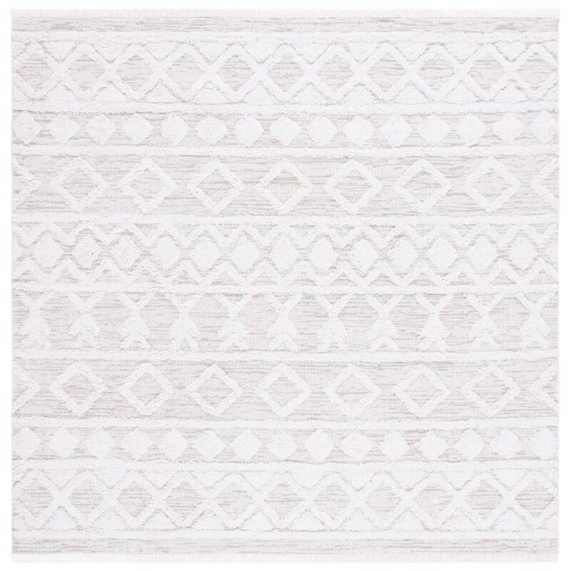 SAFAVIEH Augustine Tahmina Moroccan Boho Fringe Rug