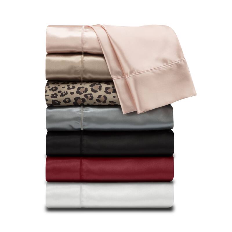 Martex Elegance Satin Silk Soft & Breathable For Hair & Skin Sheet Set