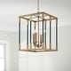 preview thumbnail 2 of 6, Bleeker 4-light Foyer Pendant