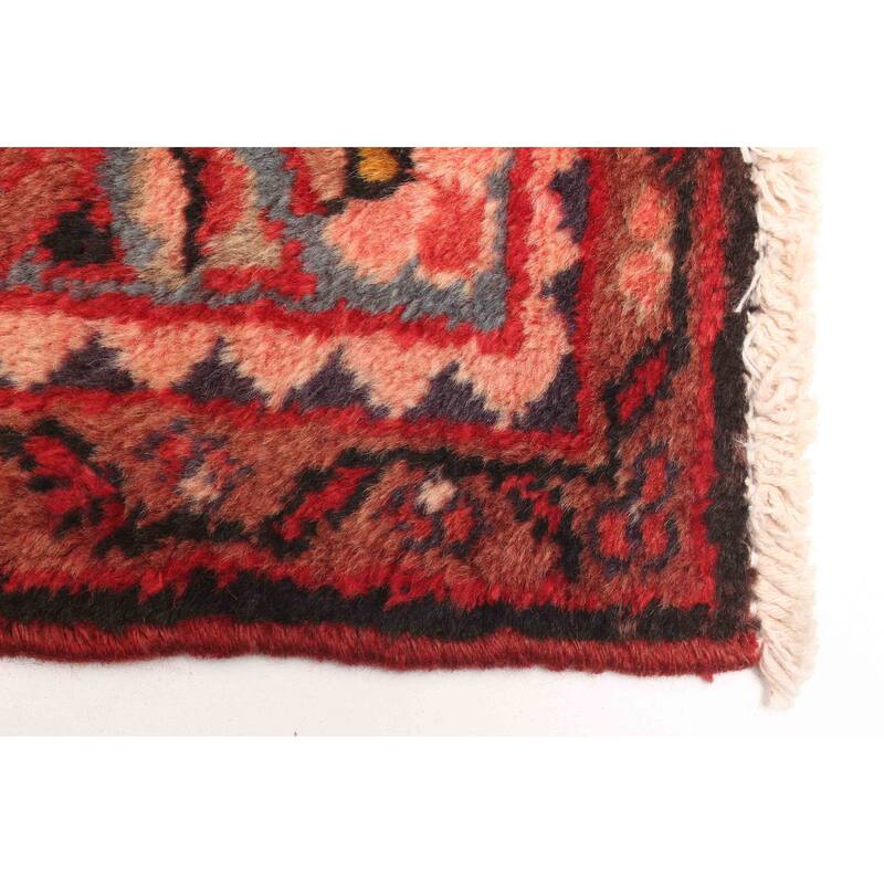 ECARPETGALLERY Hand-knotted Anadol Red Wool Rug - 3'5 x 5'0