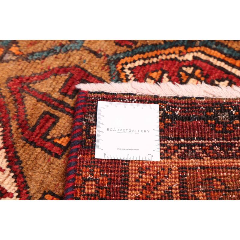 ECARPETGALLERY Hand-knotted Konya Anatolian Red Wool Rug - 3'3 x 13'0