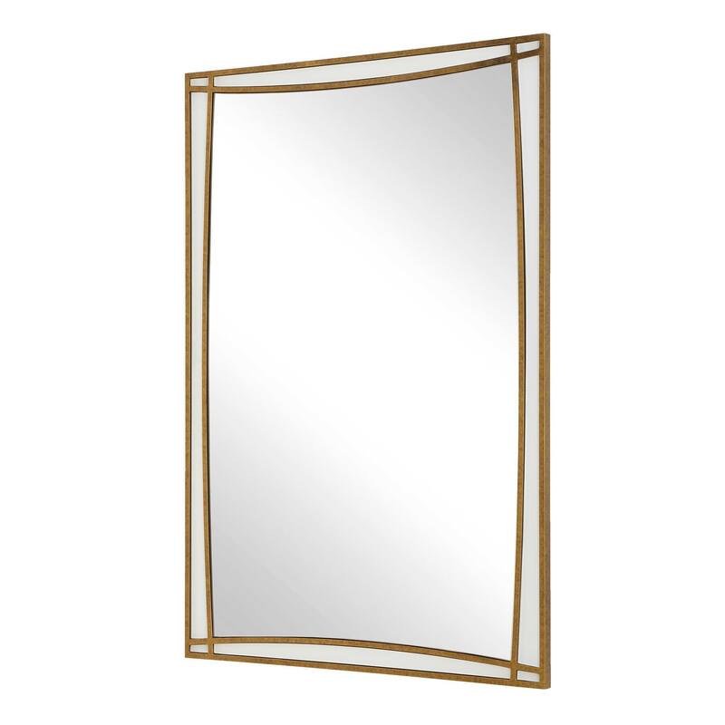 Uttermost Florence Antique Gold Mirror - 29.75" W x 45.00" H x 0.75" D