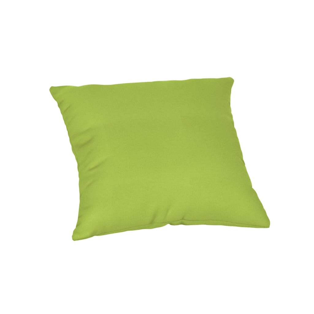 Sunbrella® Solid Fabric 1-Piece Indoor/Outdoor Square Throw Pillow, 20"W x 20"L, Canvas Macaw