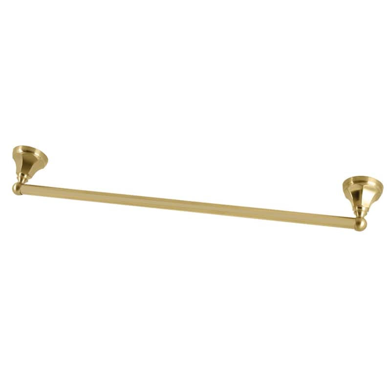 Metropolitan 24-Inch Towel Bar - Brushed Brass