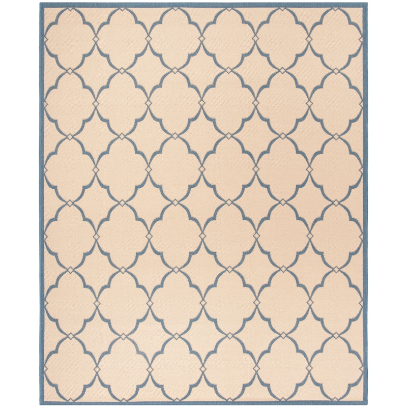 SAFAVIEH Beach House Caetana Indoor /Outdoor Waterproof Patio Backyard Rug