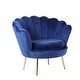 preview thumbnail 4 of 8, Queen Lounge Chair (No cushion) Blue