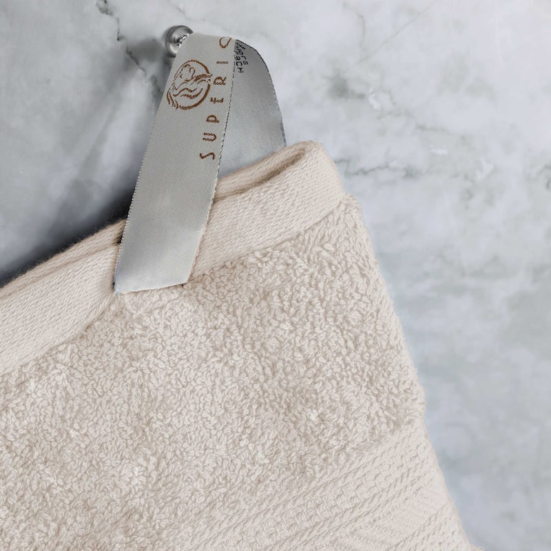 Superior Long Staple Combed Cotton Solid Bath Sheet - (Set of 2)