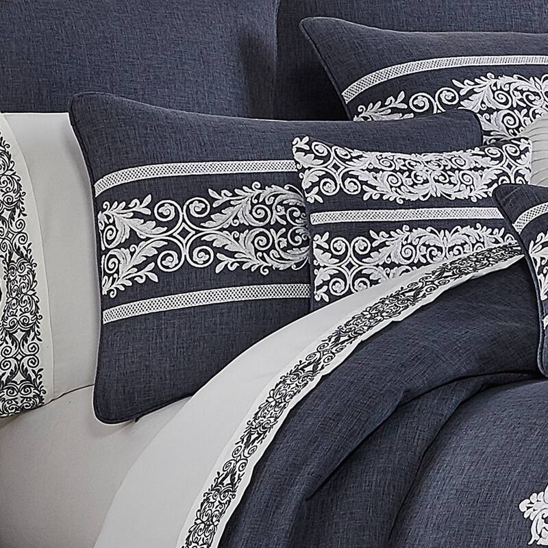 Five Queens Court Shelburne 4 Piece Comforter Set