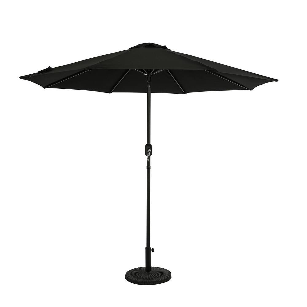 Island Umbrella Mirage II 9-ft Octagon Market Umbrella with Auto-Tilt