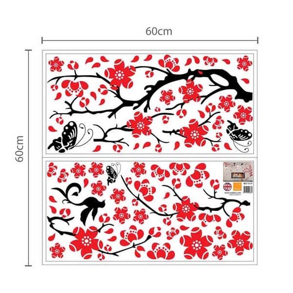 Walplus Wall Sticker Blossom Vivid Live Laugh Love Quote Home Decor Overstock 32007199